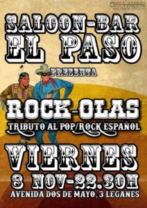 Concierto tributo al Pop/Rock Español con Rock Olas
