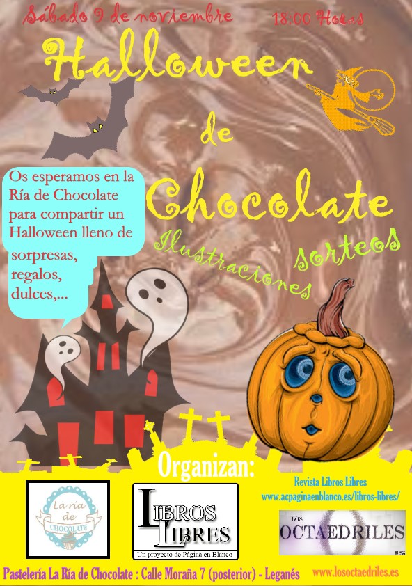 Concurso de ilustración de Halloween de Chocolate