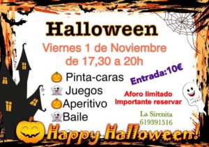 Fiesta de Halloween en la Sirenita