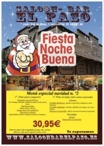 Fiesta de Noche Buena 2019 en el Paso