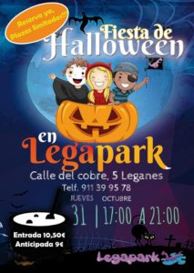Gran fiesta Halloween en Legapark