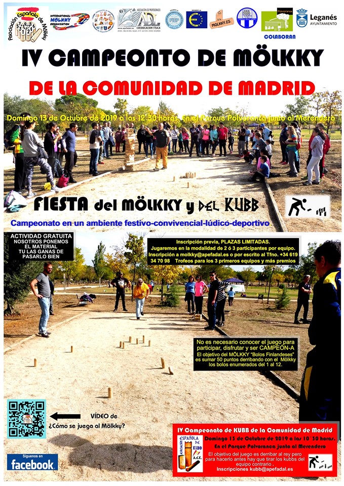 IV Campeonato de Mölkky de la Comunidad de Madrid