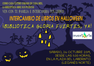 Intercambio de Libros y de Halloween.