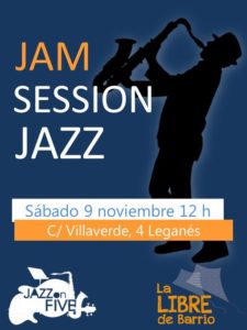 Jam Sesion Jazz en la Libre con Jazz on Five