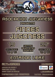 JuegaNess Findes Jugones octubre