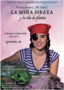 Teatro infantil La niña pirata y la isla de plástico