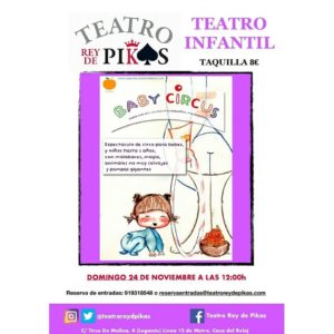 Teatro infantil en Rey de Pikas