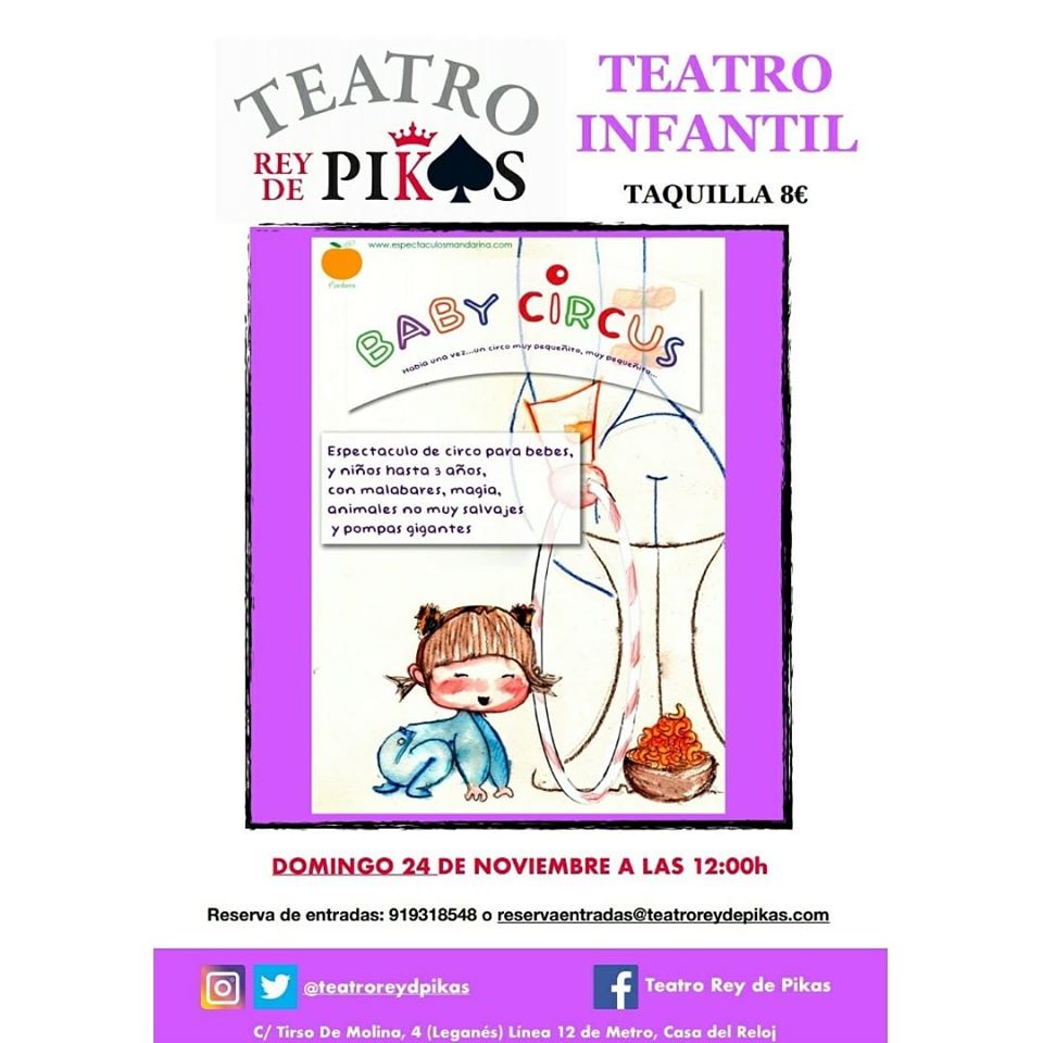 Teatro infantil en Rey de Pikas