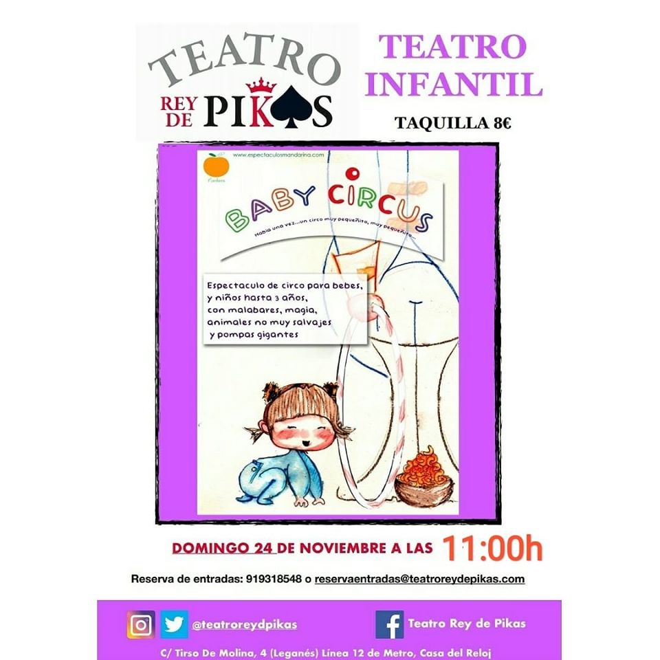 Teatro infantil en Rey de Pikas