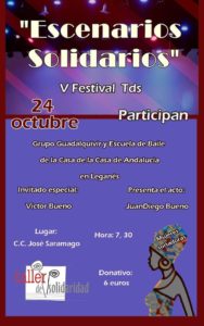 V festival solidario "Escenarios Solidarios" de Leganés.
