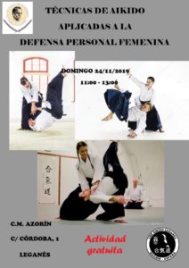 Aikido defensa personal femenina