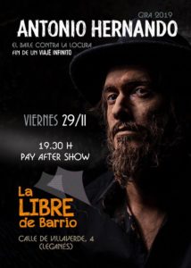 Concierto: ANTONIO HERNANDO. El Baile De La Locura