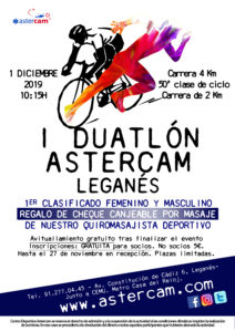 I Duatlón Astercam Leganés
