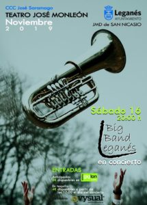 Leganés Big Band en el Teatro José Monleón