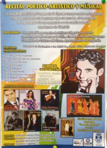 Recital poético artístico y musical