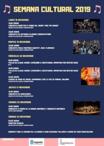 SEMANA CULTURAL Escuela-Conservatorio 'Manuel Rodríguez Sales'