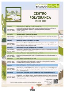CEA Polvoranca en enero 2020 y en Bosque Sur