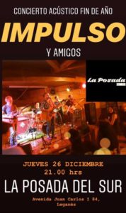 CONCIERTO FIN DE AÑO IMPULSO y AMIGOS