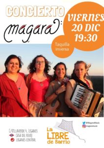 Concierto de Magara en La Libre de Barrio