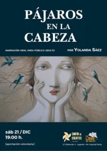 Cuenta cuentos Pajaros en la cabeza