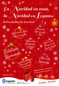 PROGRAMACIÓN DE LAS FIESTAS DE NAVIDAD 2019 Y REYES 2020 EN LEGANÉS