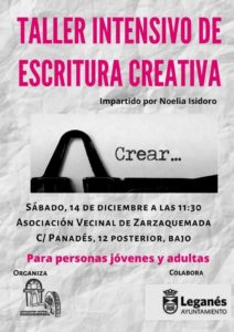 Taller de Escritura Creativa en la AV Zarzaquemada