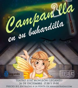 Teatro infantil Campanilla en su buhardilla