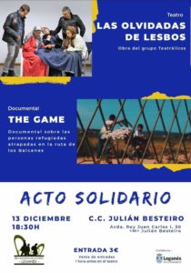 Teatro y cine acto solidario en el Besteiro