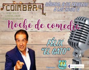 Actuación de FELIX "EL GATO" en el Coimbra