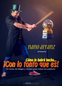 ESPECTÁCULO DE MAGIA CON NANO ARRANZ