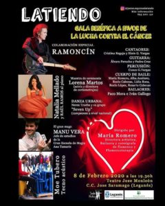 "LATIENDO" Gala benéfica a favor de la lucha contra el cáncer