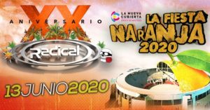 La Fiesta Naranja XX Aniversario 2020