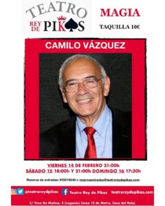 MAGIA EN EL TEATRO REY DE PIKAS CON CAMILO