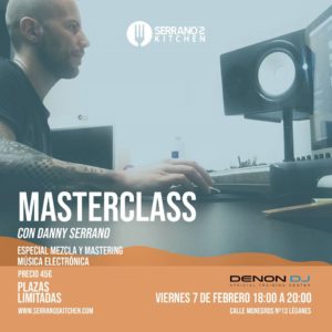 Masterclass con Danny Serrano