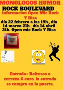 Monólogos de humor en Rock Boulevard