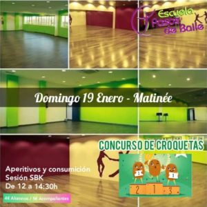 Primera Matinée del año en Pasos de Baile