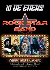 ROCK STAR BAND EN EL DERRY IRISH TAVERN