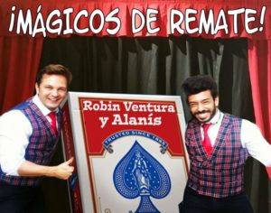 Show de magia con Robin Ventura y Alanís