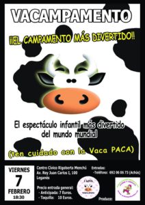 Vacampamento en Leganés