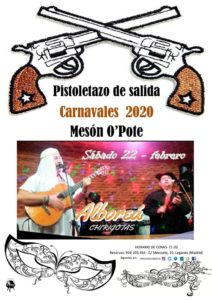 Carnavales 2020 pistoletazo de salida en el Mesón O´pote