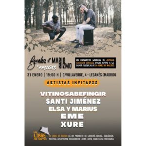 Encuentro Musical De Jóvenes Artistas De Leganés Besako y Mario Rizmo