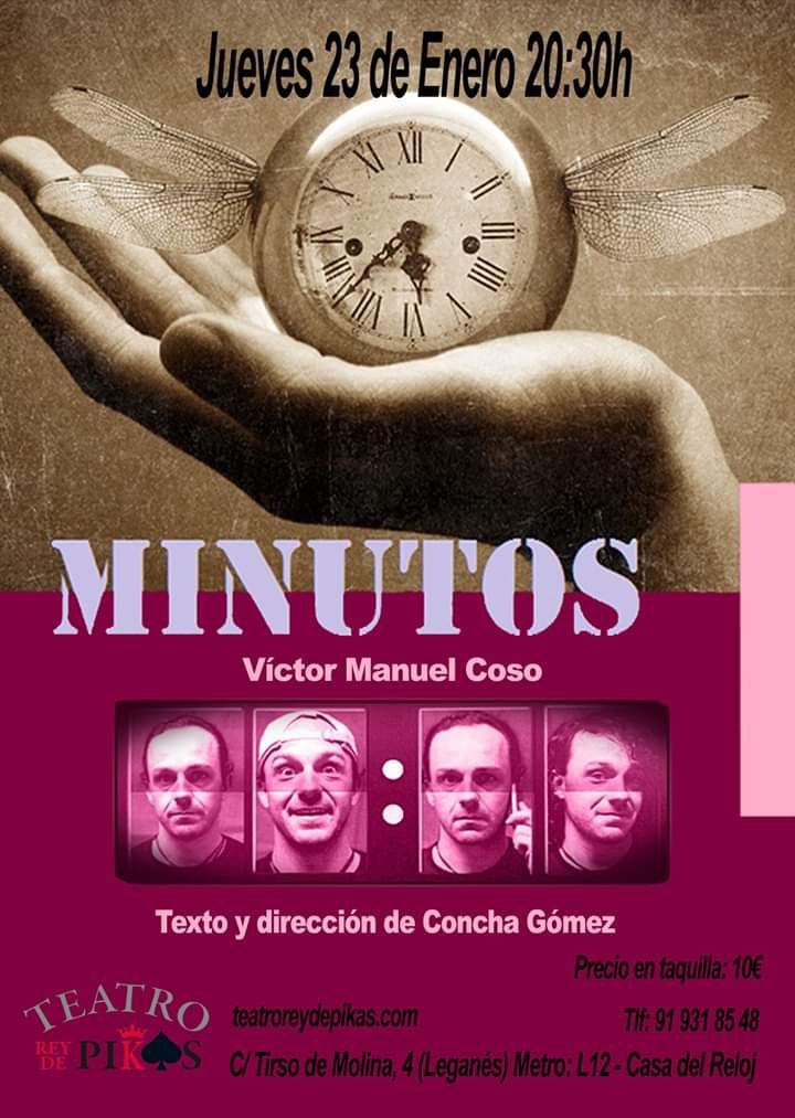 Teatro: "Minutos" en el Rey de Pikas