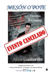 Bailes de Salón con Alex Gallardo en Mesón O'Pote