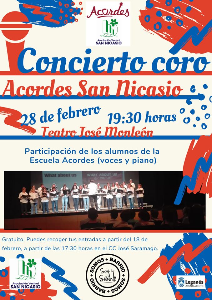 Concierto Coro Acordes San Nicasio en el Saramago