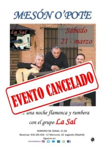 Concierto Grupo La Sal en Mesón O'Pote - OCIO EN LEGANES
