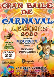 Fiesta de Carnaval de Leganés 2020 en La Cubierta