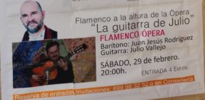 Flamenco a la altura de la ópera La Guitarra de Julio