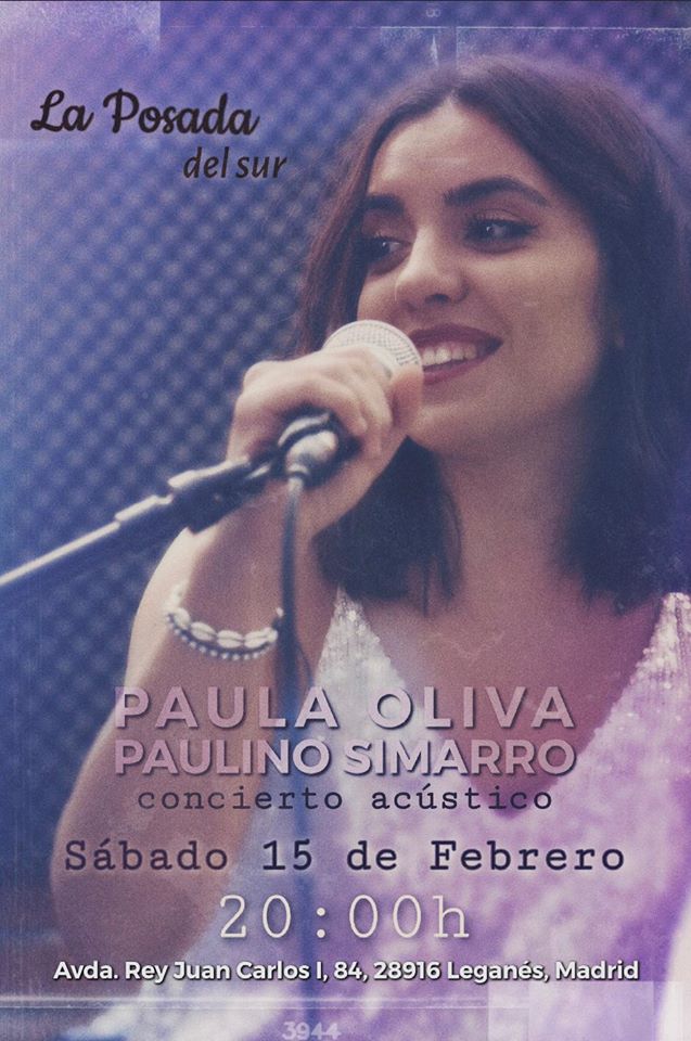Concierto acústico de Paula Oliva & Paulino Simarro