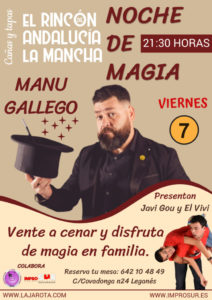 MAGIA Y HUMOR con MANU GALLEGO