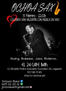 Música en vivo con Ochoa Sax